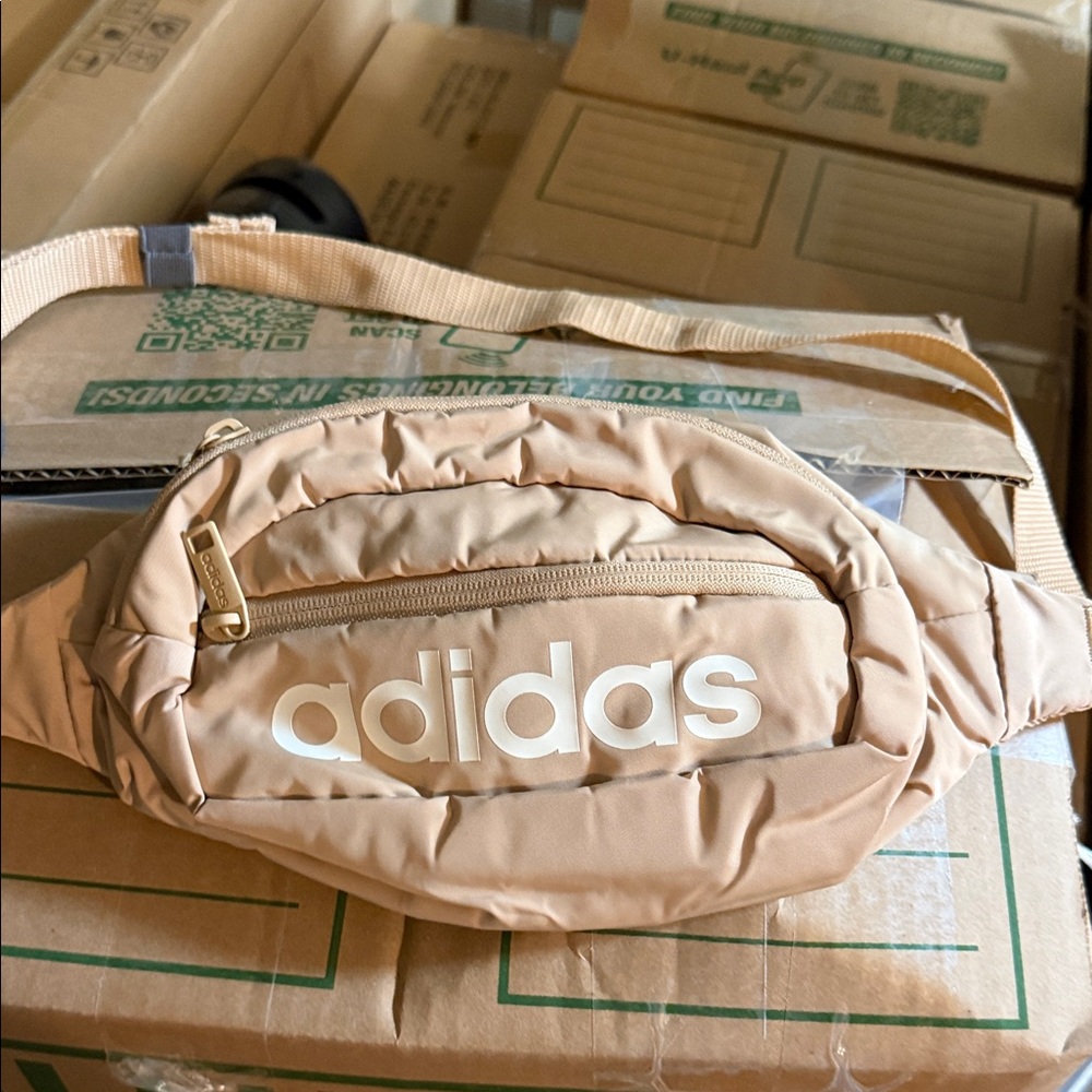 Adidas Beige Crossbody Bag